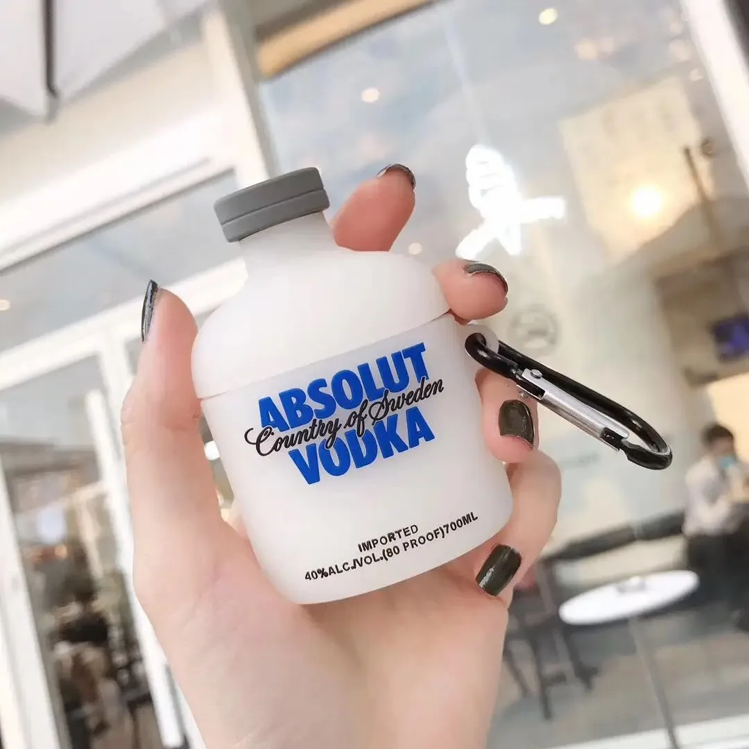 Etui 3D Butelka Wódki do AirPods
