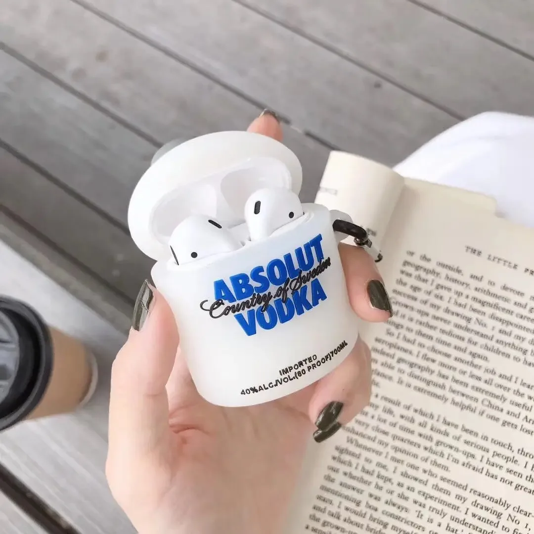 Etui 3D Butelka Wódki do AirPods