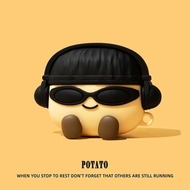 Etui Jeżyk Bubble-Gum dla AirPods  🦔