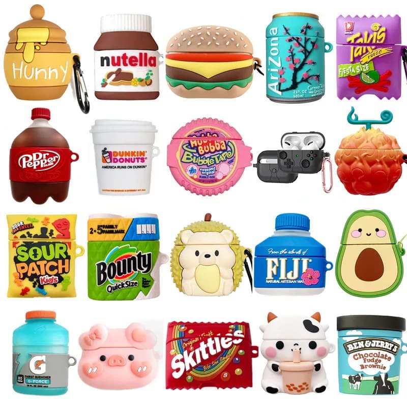 Etui Jeżyk Bubble-Gum dla AirPods  🦔