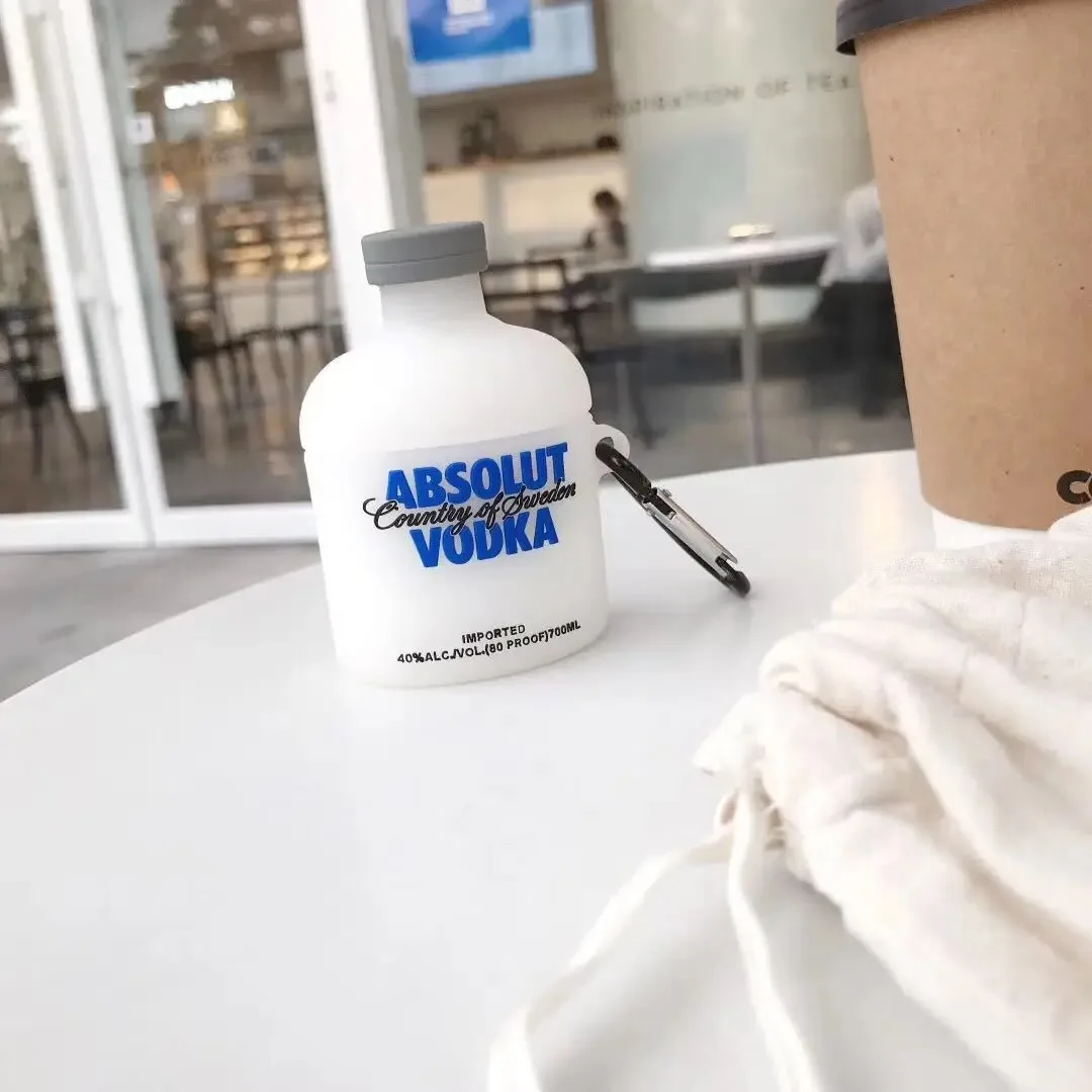 Etui 3D Butelka Wódki do AirPods