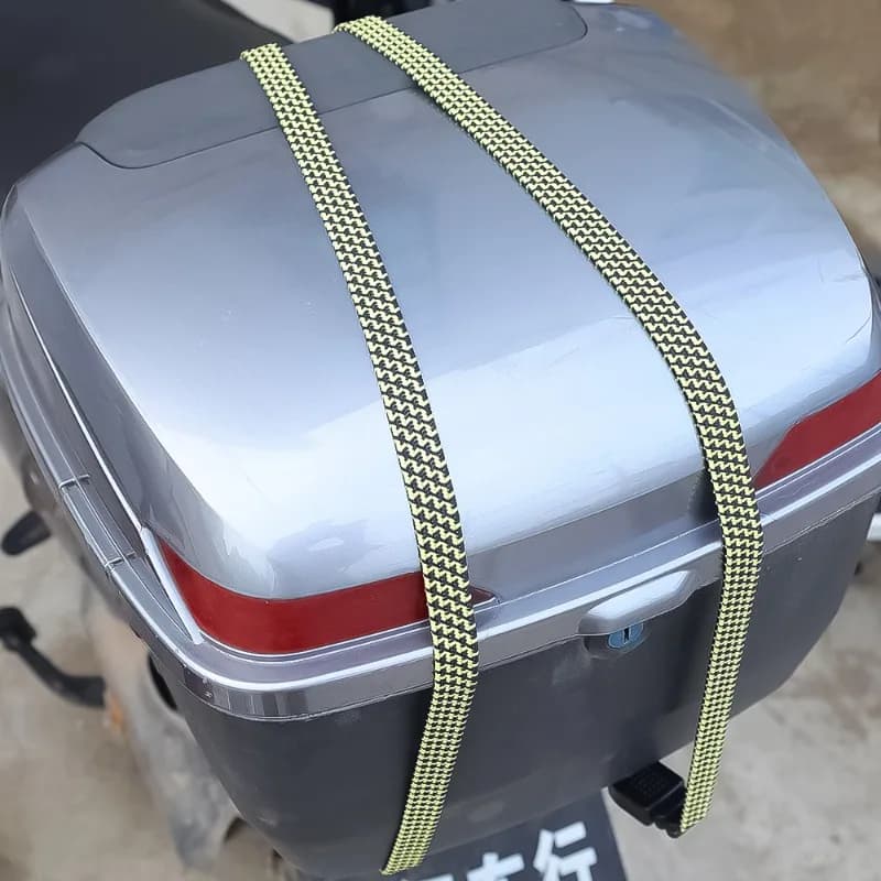 Elastyczna Linka. Idealna do Mocowania Plecaka na Skuterze i Spinania Bagażu