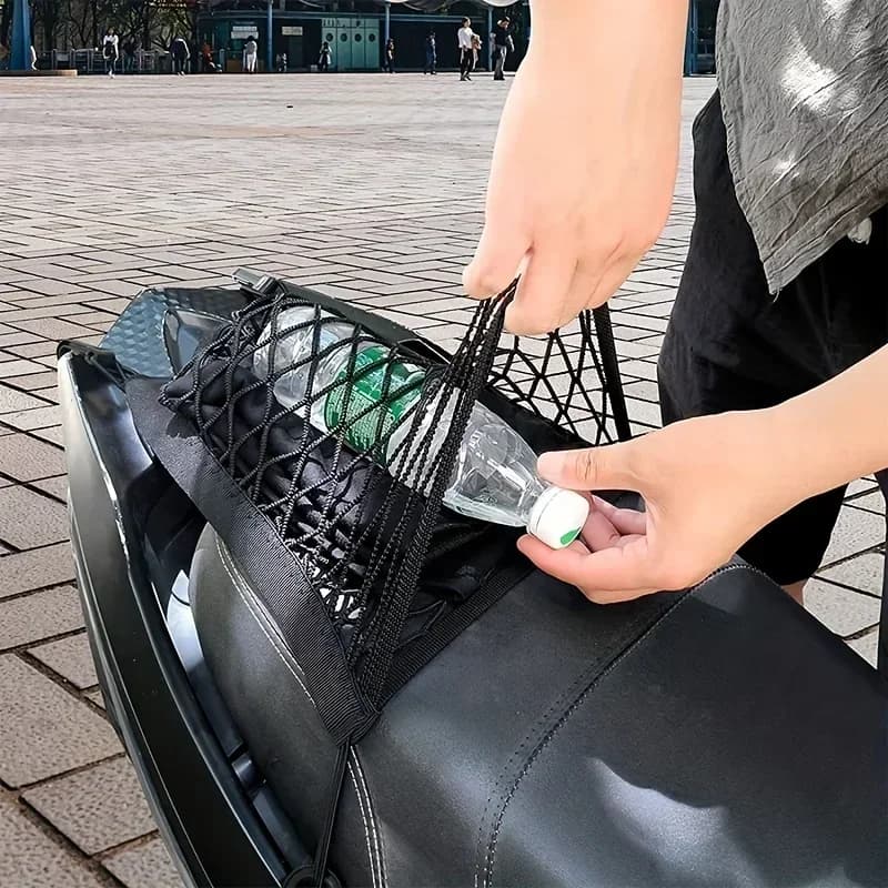 Turystyczna Siatka Bagażowa na Skuter i Motocykl
