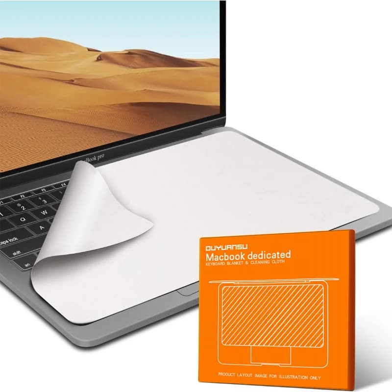Uniwersalna ściereczka ochronna z mikrofibry na klawiaturę i ekran do MacBook Air/Pro