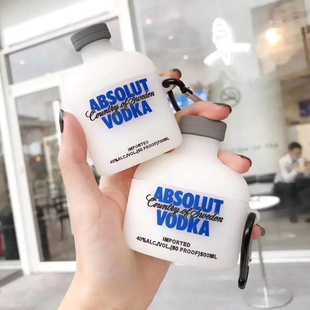 Etui 3D Butelka Wódki do AirPods