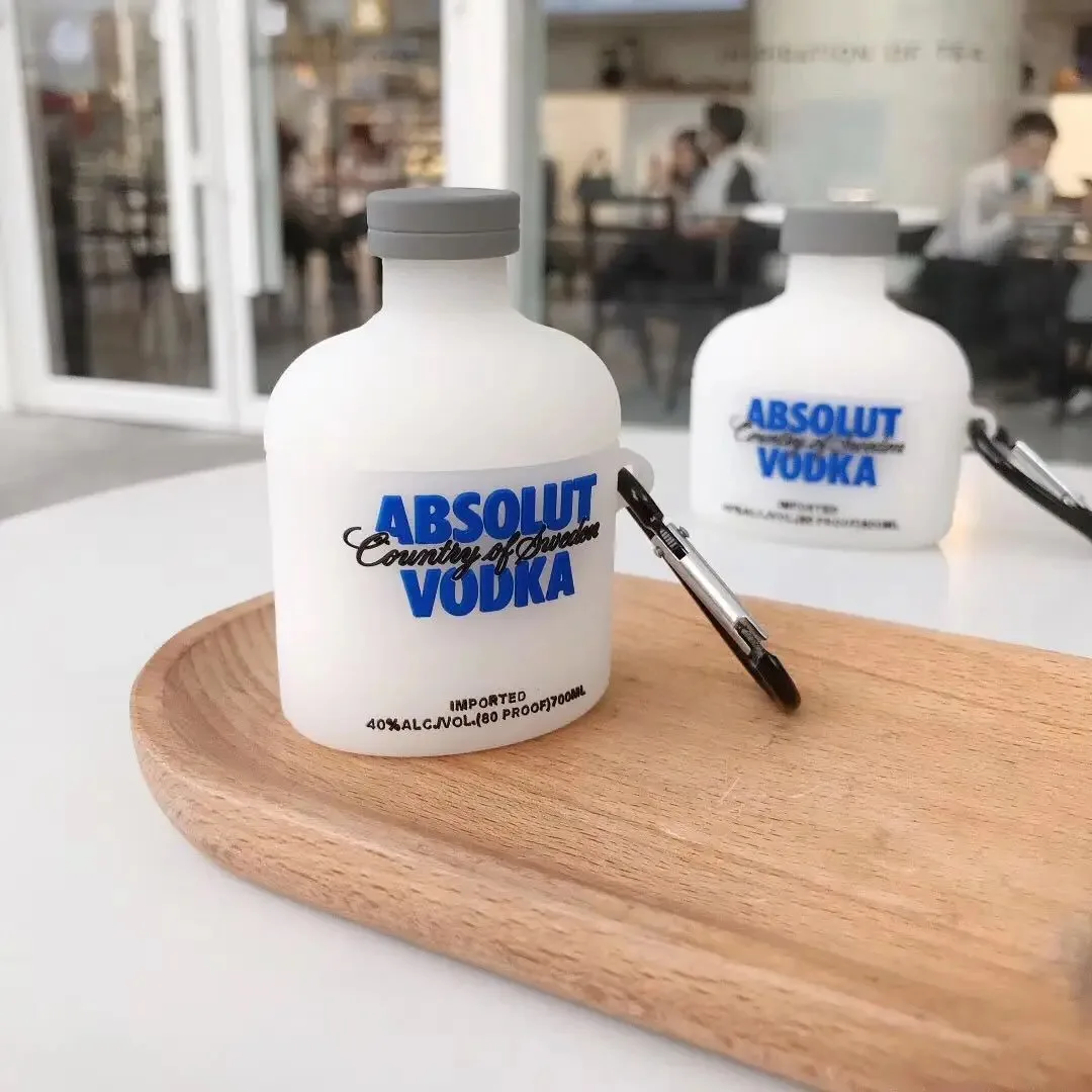 Etui 3D Butelka Wódki do AirPods