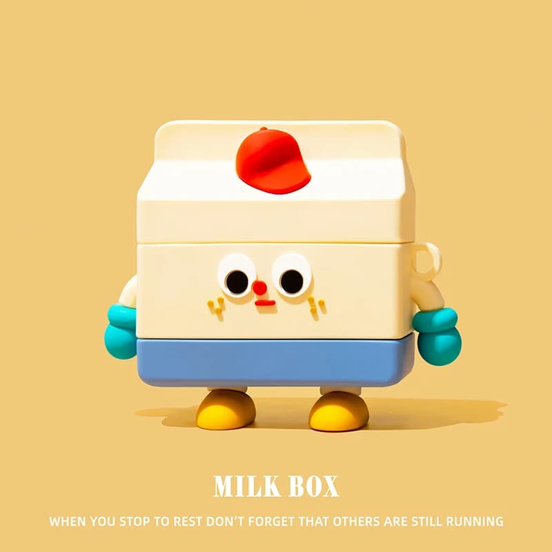 Etui Jeżyk Bubble-Gum dla AirPods  🦔