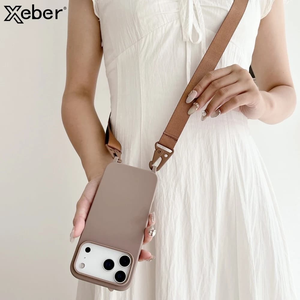 Etui Crossbody do iPhone z Regulowaną Smyczą