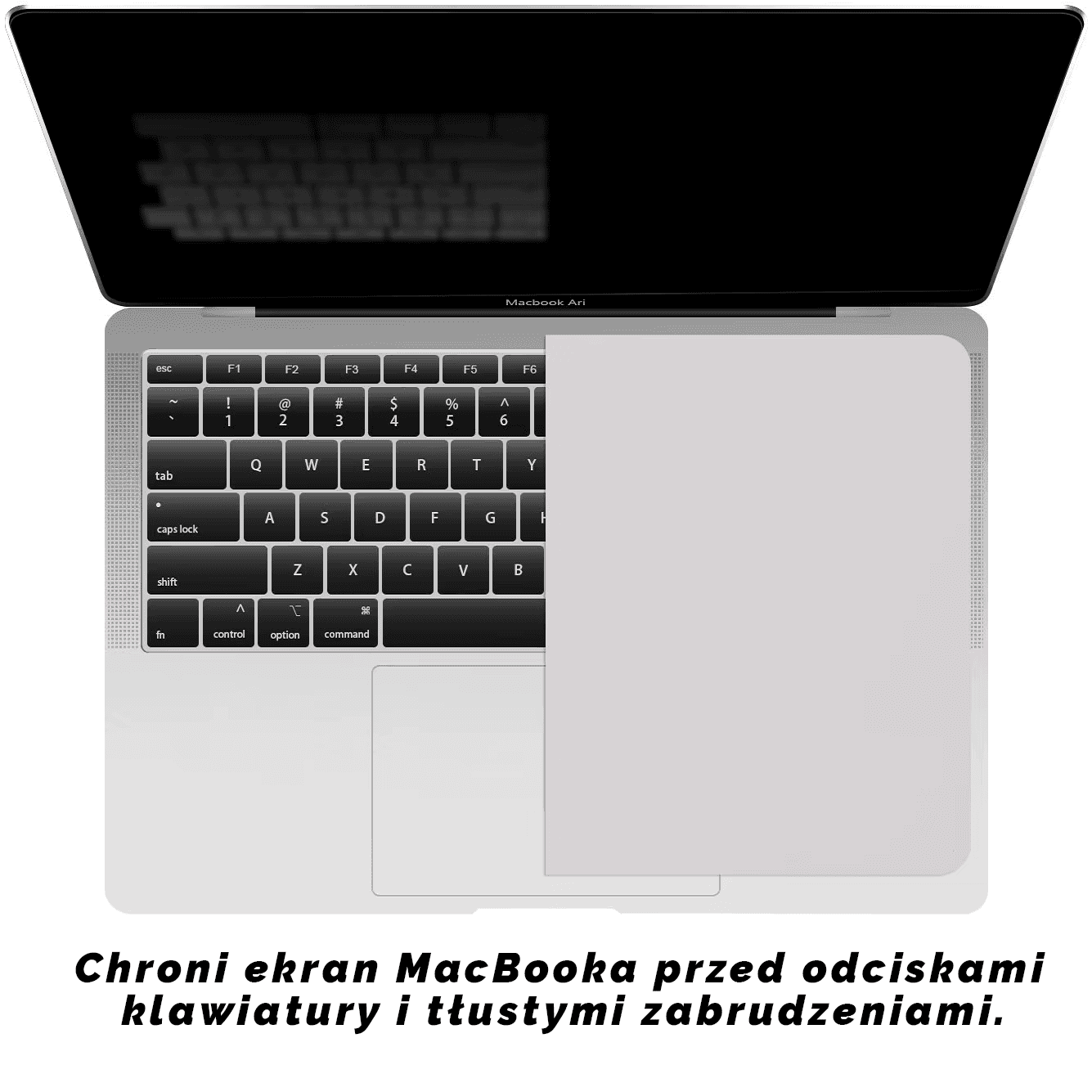 Uniwersalna ściereczka ochronna z mikrofibry na klawiaturę i ekran do MacBook Air/Pro