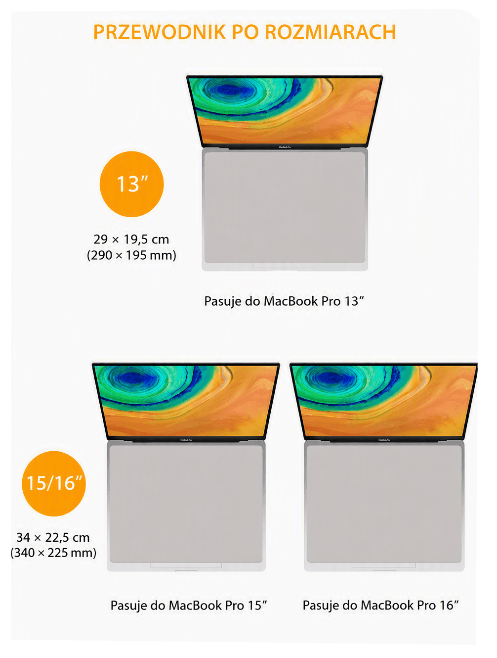 Uniwersalna ściereczka ochronna z mikrofibry na klawiaturę i ekran do MacBook Air/Pro